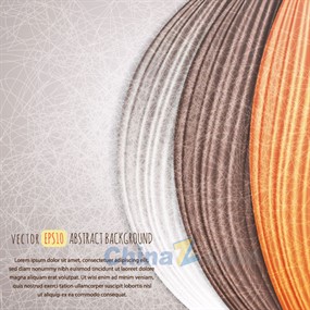 抽象创意矢量文本背景